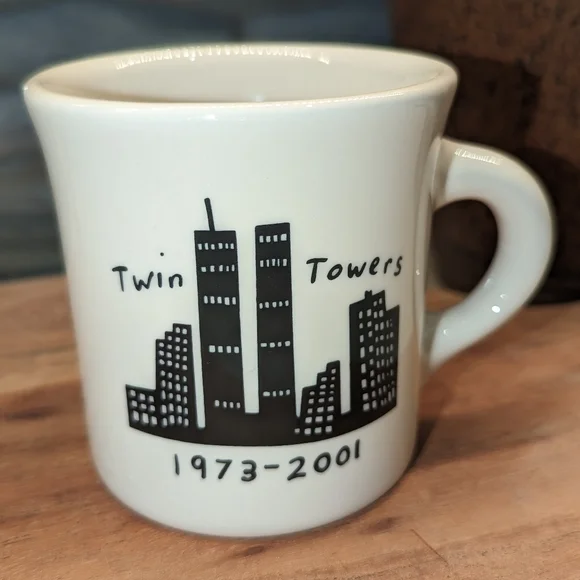 9/11 Twin Towers Coffee Mug - Picture 1 of 2